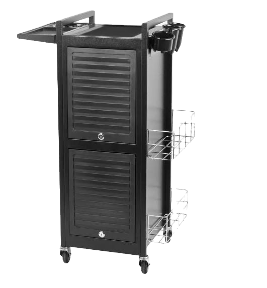 Friseurwagen Deluxe 401 Schwarz