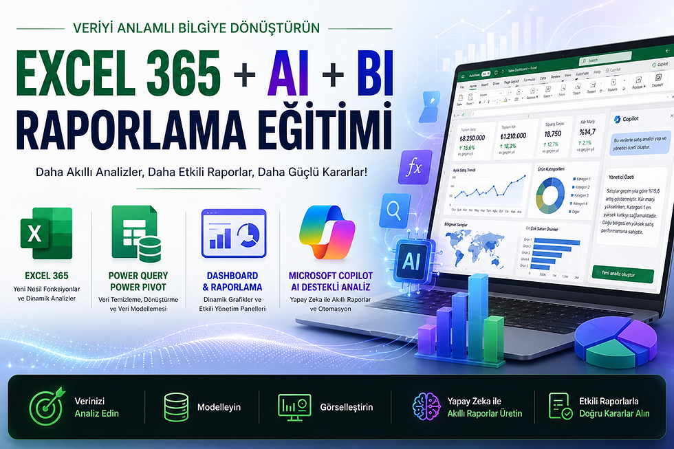 Excel 365 ile BI + AI