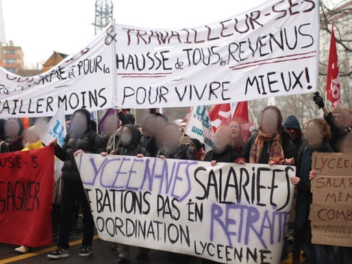 La jeunesse se mobilise face à la réforme des retraites