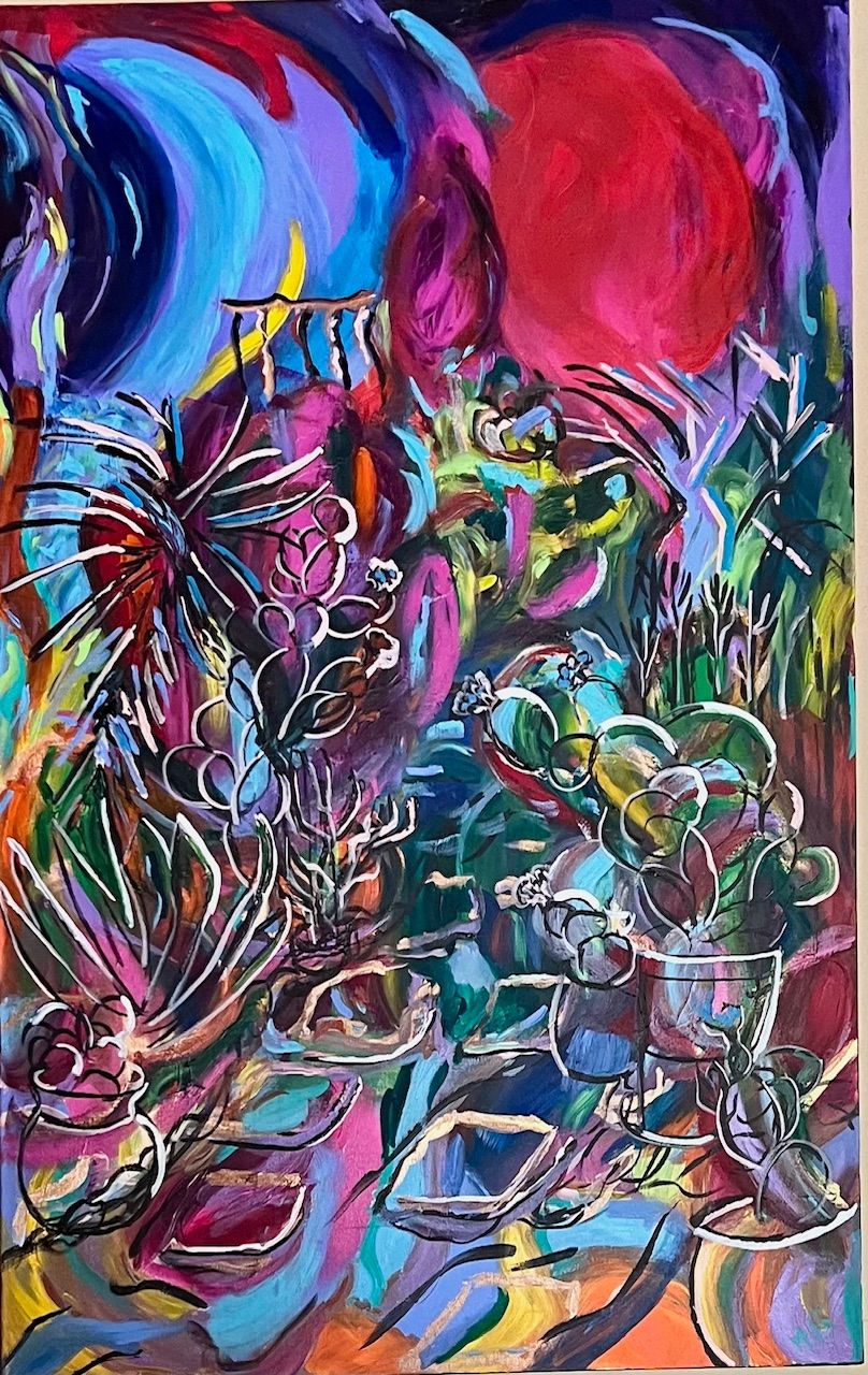 Backyard colors