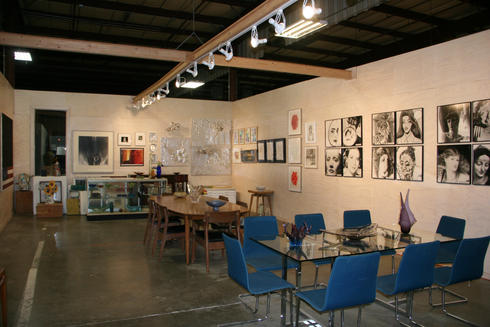 The Gallery installation: right wall