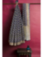 Thumbnail: Exquisite Navy Blue & Golden Bandej Banarasi Silk Saree - Limited Edition