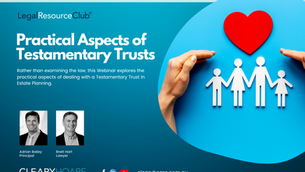 Practical Aspects of Testamentary Trusts