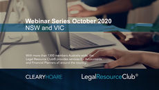 Legal Resource Club® Virtual Workshop - NSW and Victoria