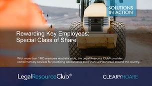 Rewarding Key Employees: Special Class of Share