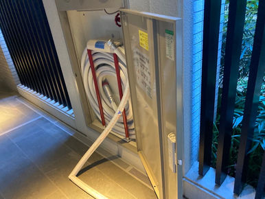 屋内消火栓の放水テスト　～今日の現場写真vol.214～