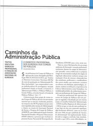 Caminhos da Administração Pública