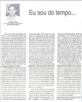 Eu sou do tempo...