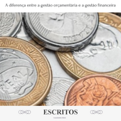A diferença entre a gestão orçamentária e a gestão financeira