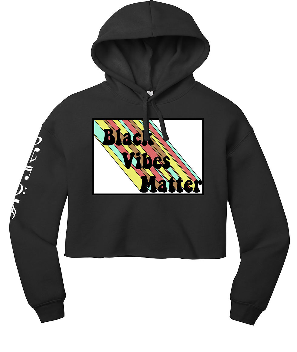 Thumbnail: BVM Women’s Cropped Fleece Hoodie