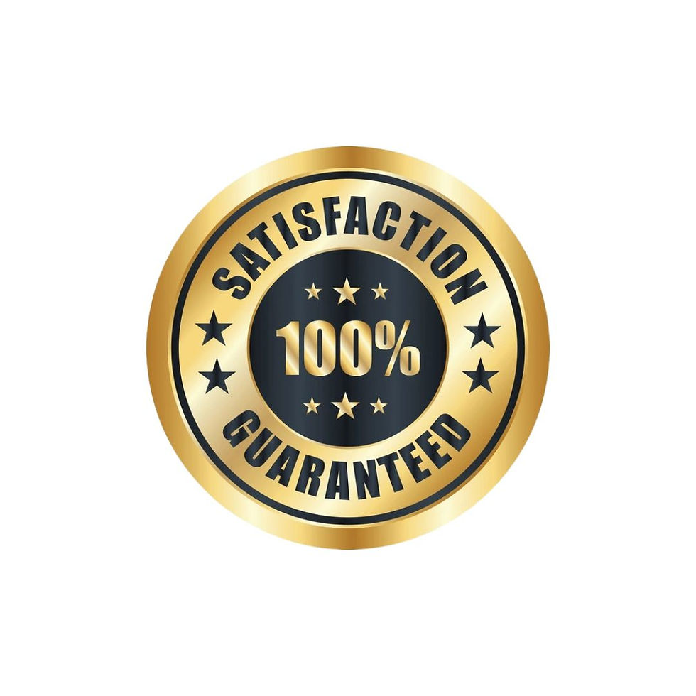 100% customer satisfaction