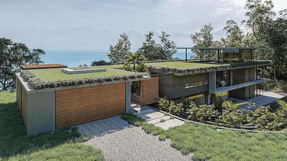 Modern Tropical Architecture - Inverse Project Costa Rica - Sustainable home design