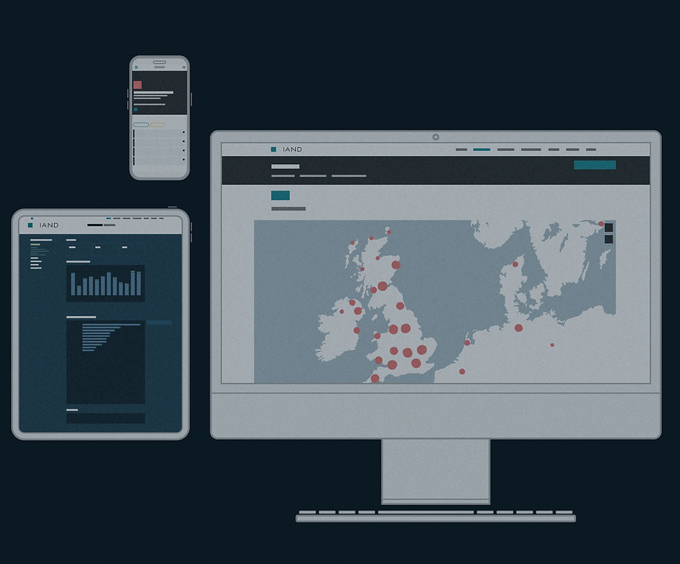 IAND Tech Spec supplier map