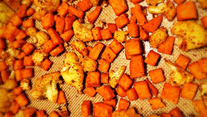 Sweet Potato & Cauliflower Bites