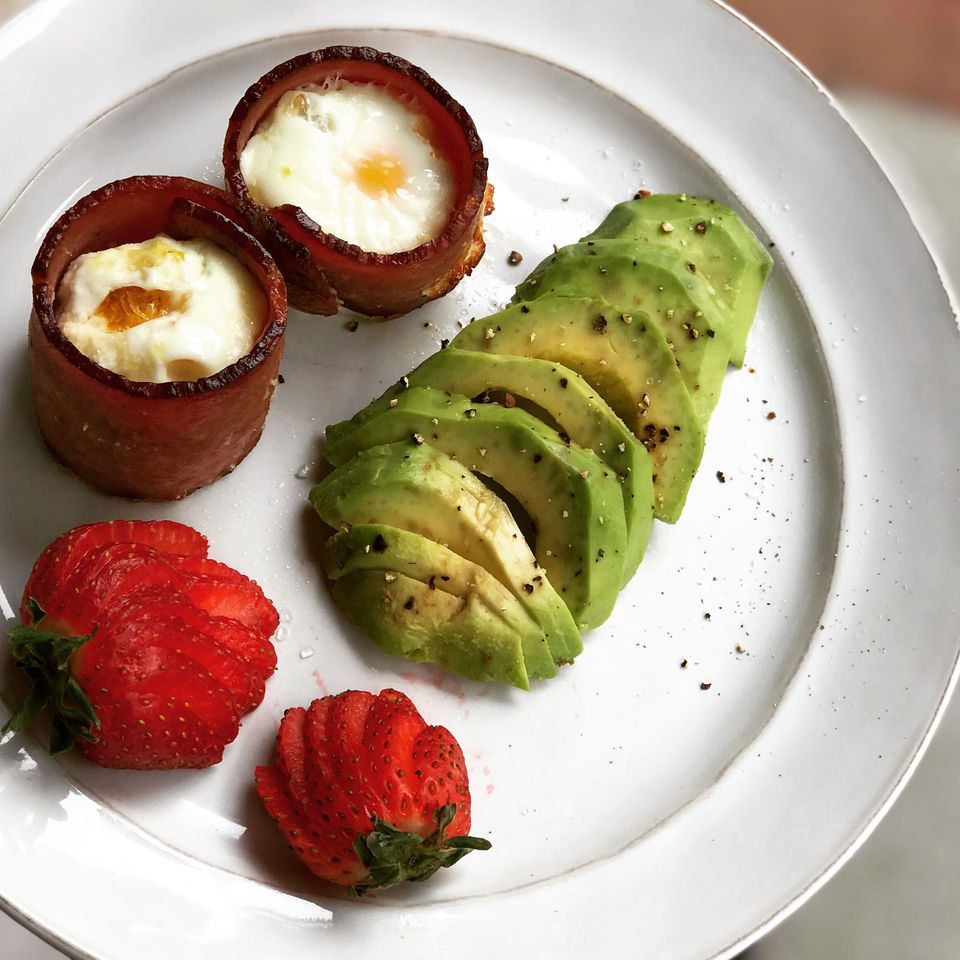Bacon Wrapped Egg Muffins