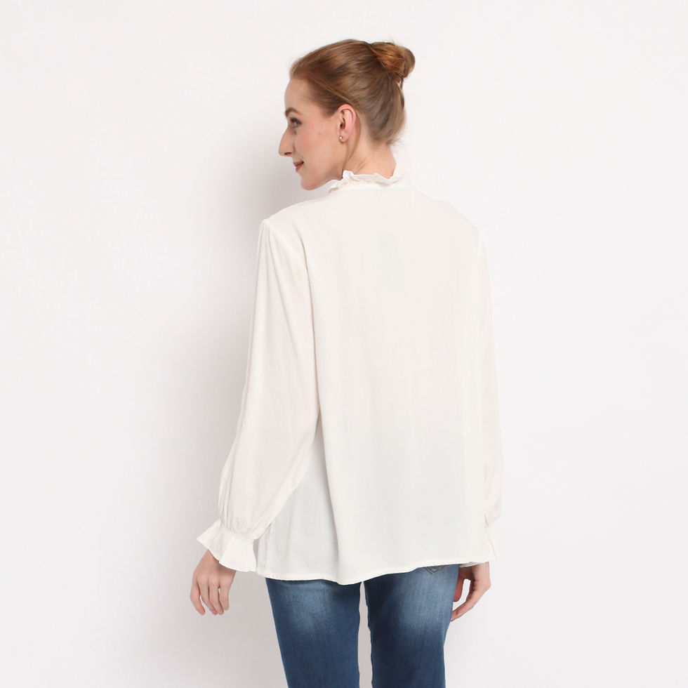 Thumbnail: Inaya Blouse in White