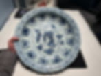 A Large Blue and White 'Grapes' Charger from the Yongle Period at Christie's Hong Kong from the Tianminlou Collection