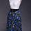 Thumbnail: blue roses skirt M-L