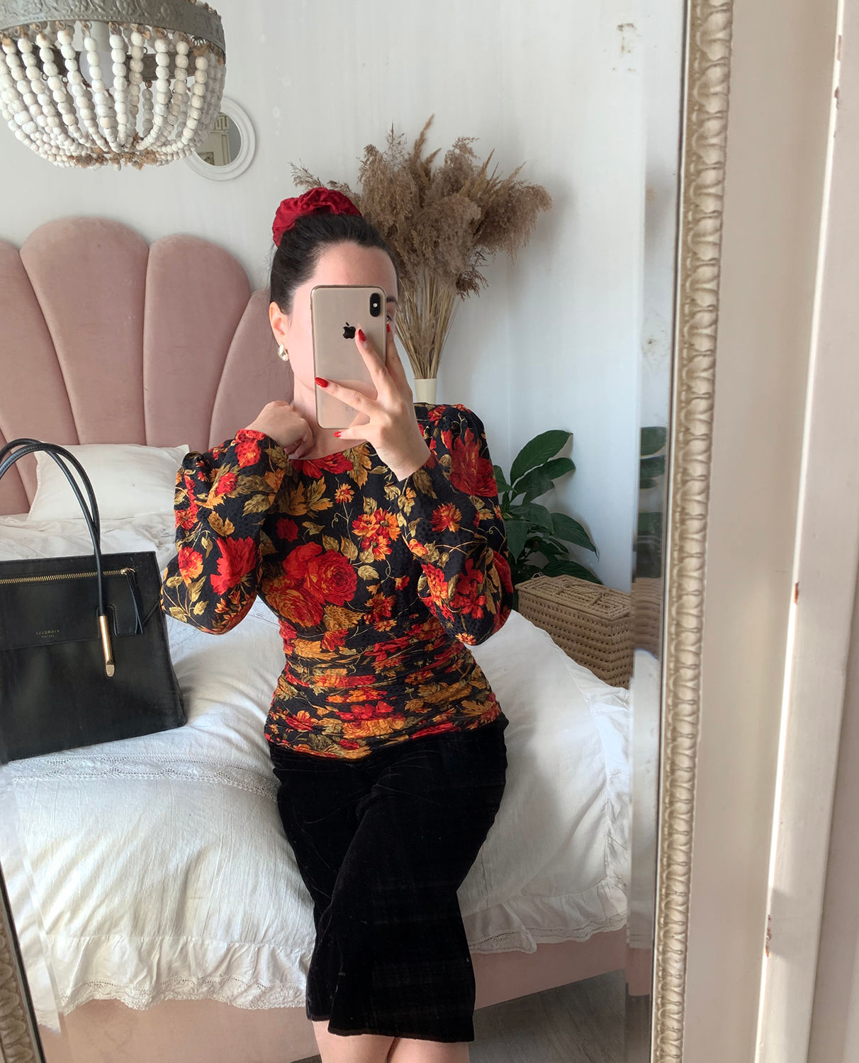 Flower unique - natural silk