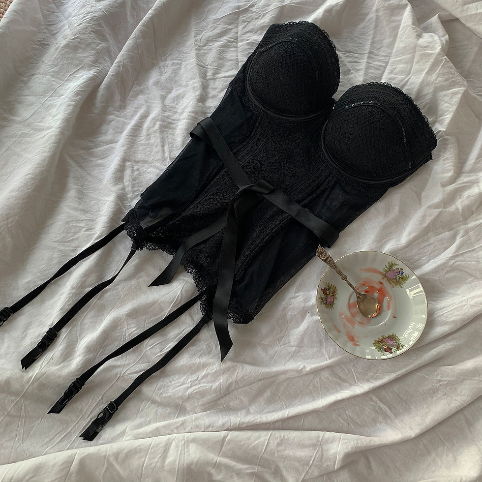 Thumbnail: Black corset D80