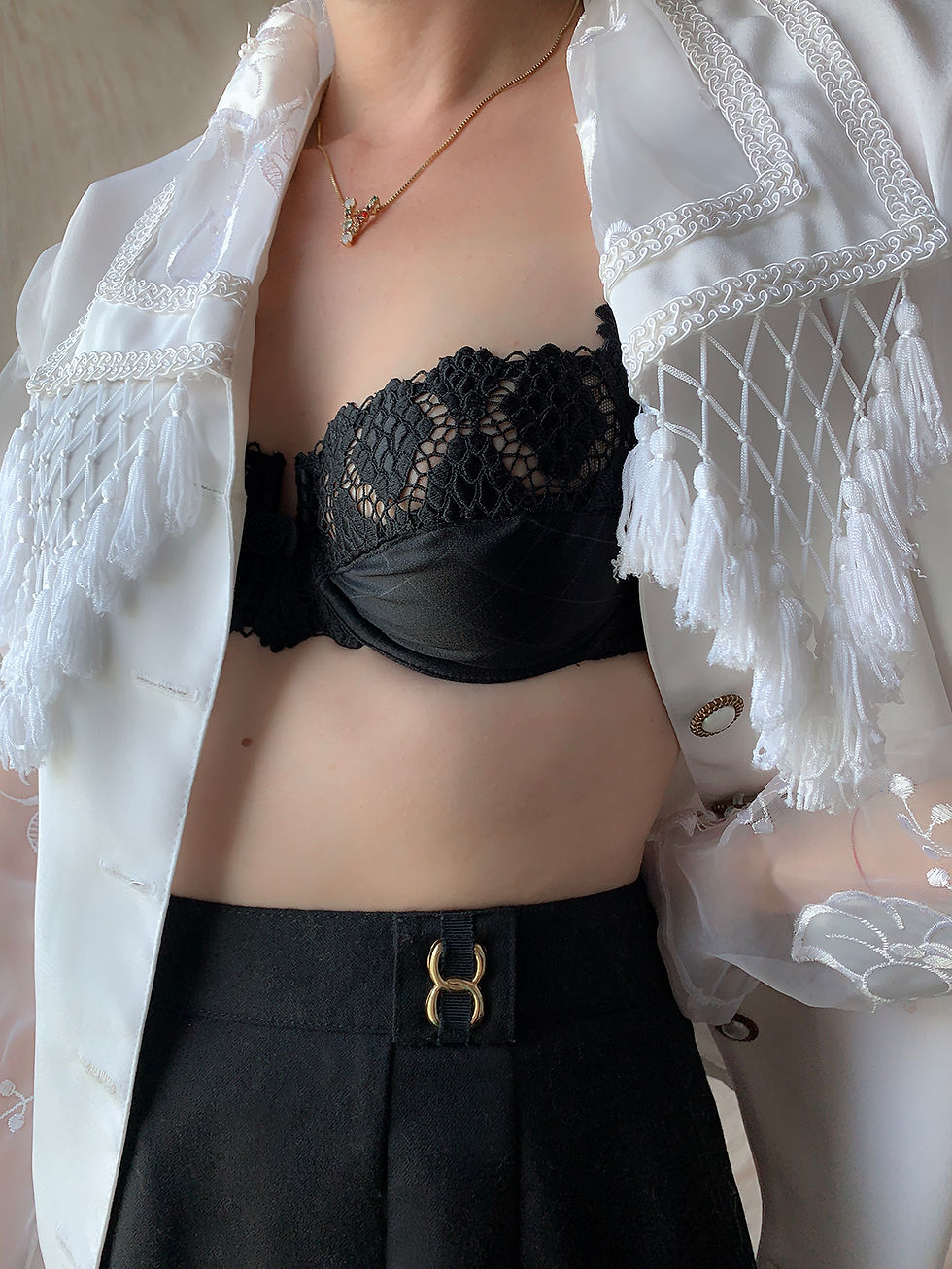 Thumbnail: Tulle vintage shirt