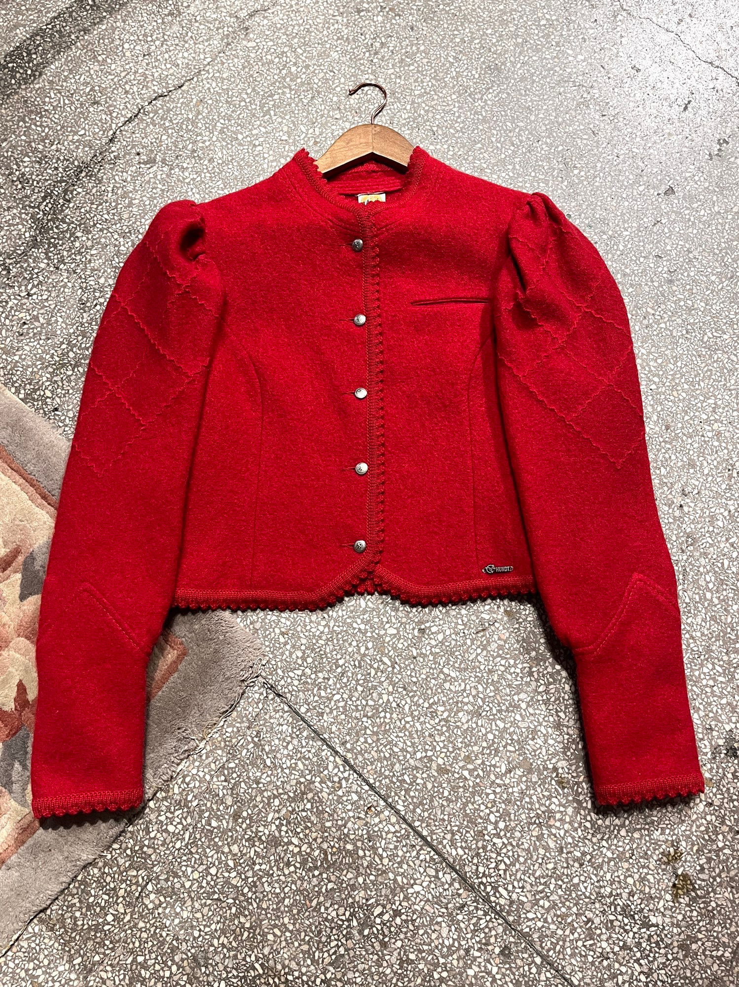 Wool - strong red 40