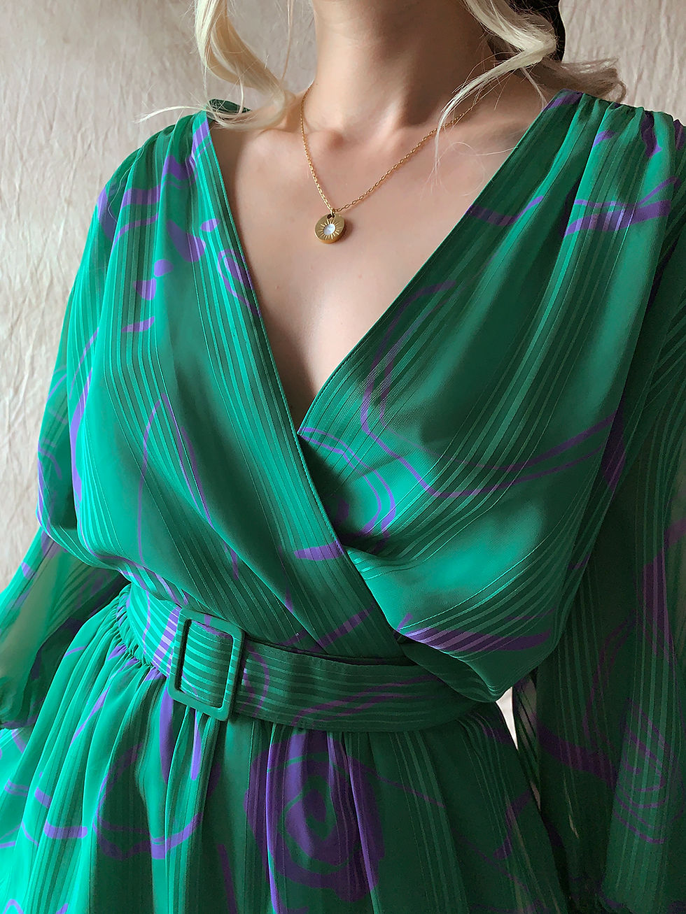 Thumbnail: Vintage maxi dress
