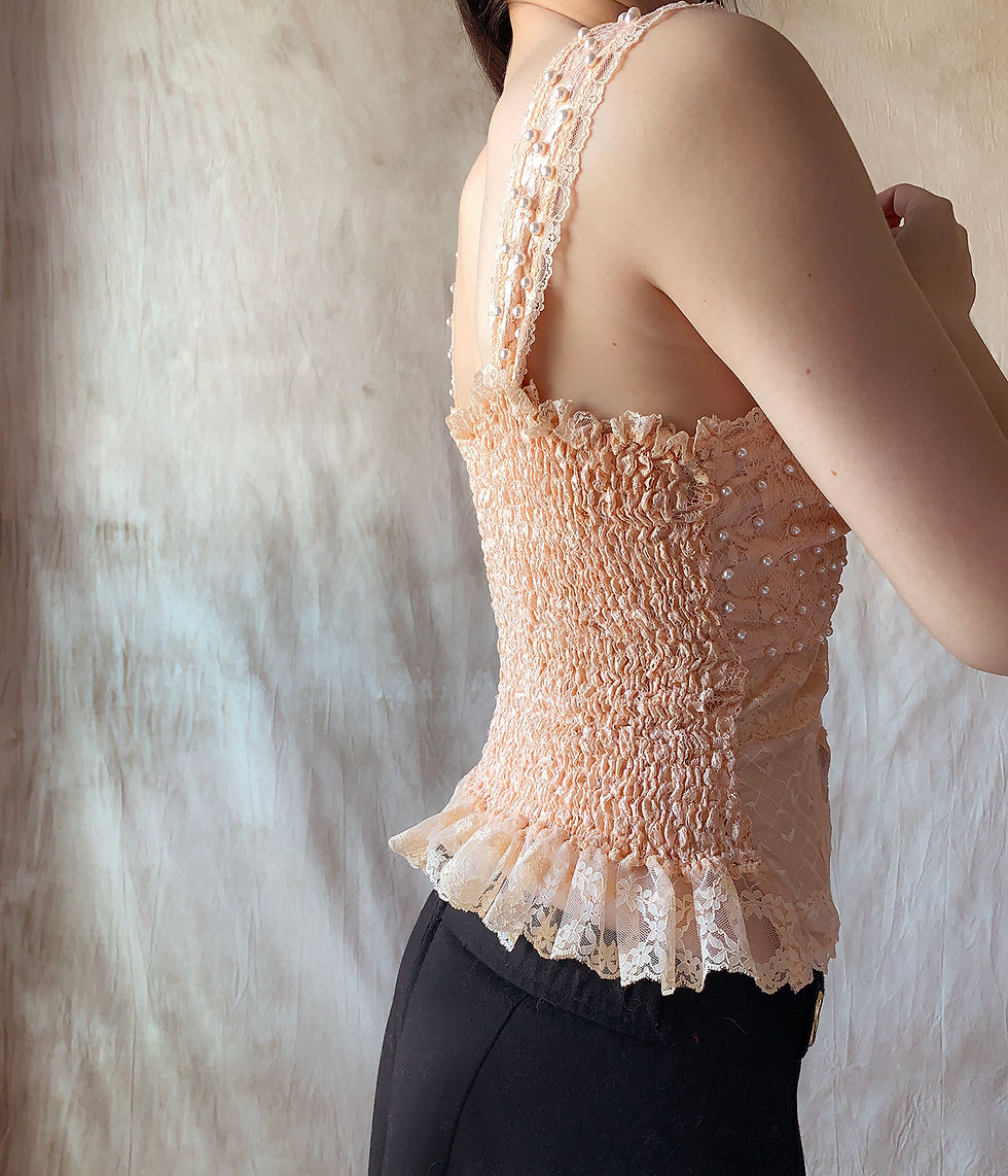 Thumbnail: Pearls lace top V