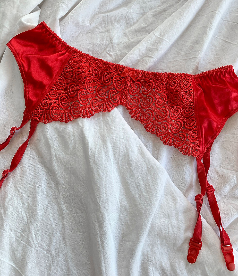 Thumbnail: Retro satin belt
