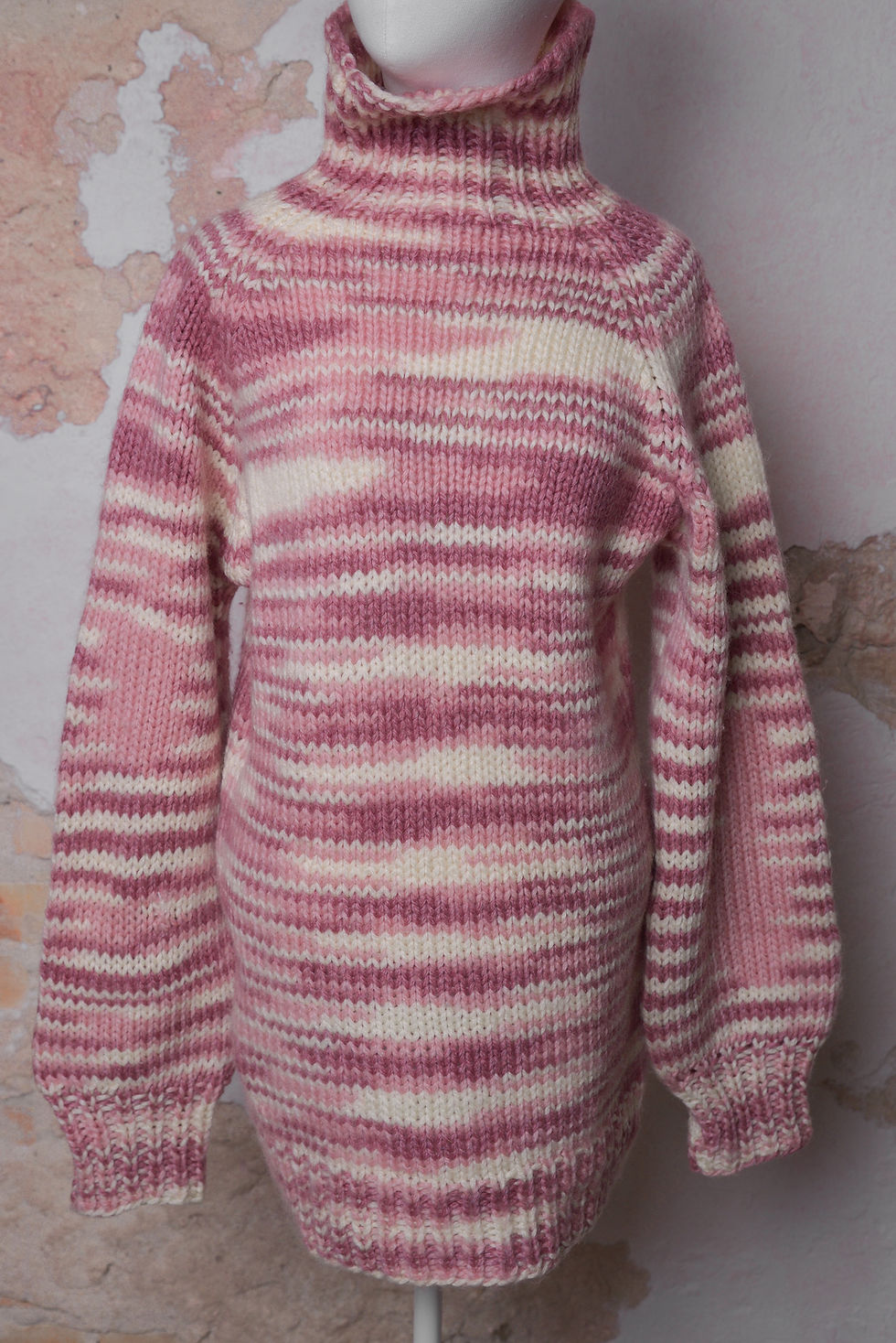 Thumbnail: Wool pink - handmade