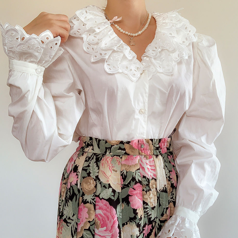 Thumbnail: Cotton retro white