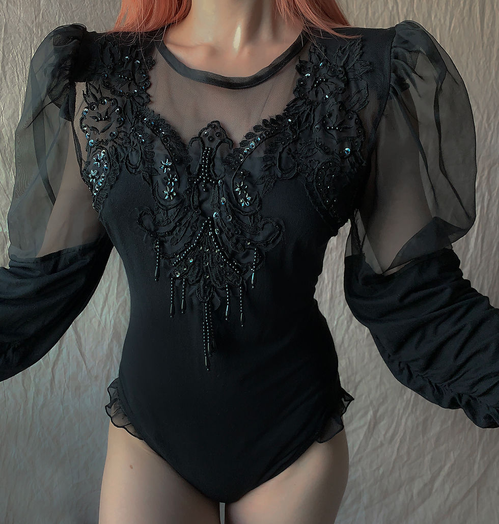 Thumbnail: Black tulle unique