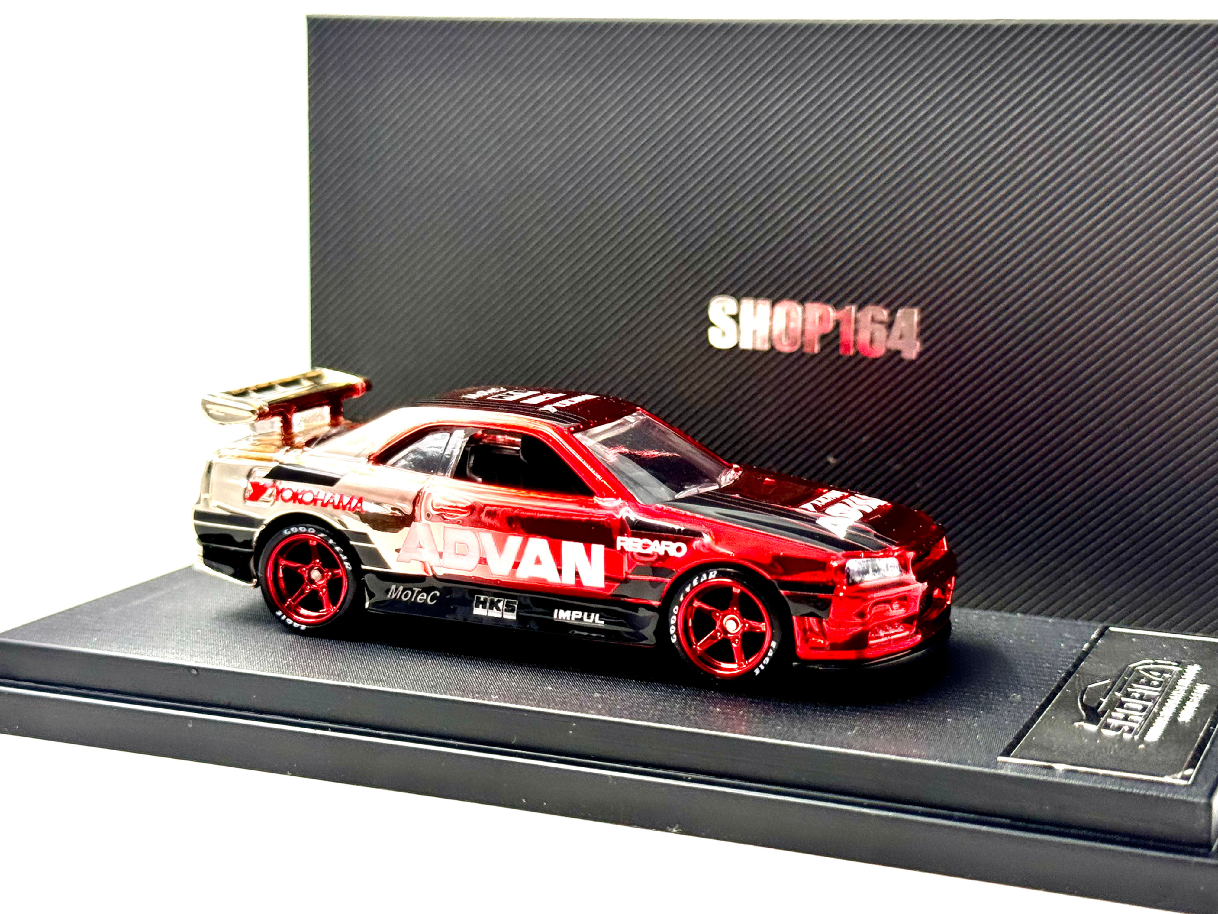 Advan Nissan R34 Custom Hot Wheels