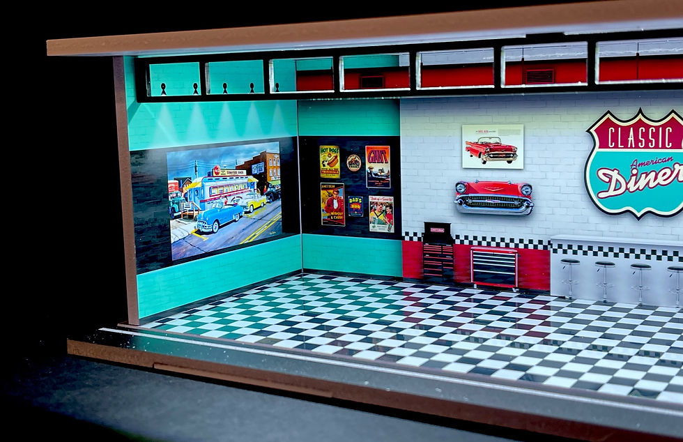 Thumbnail: 50’s Diner Theme LED Diorama Display