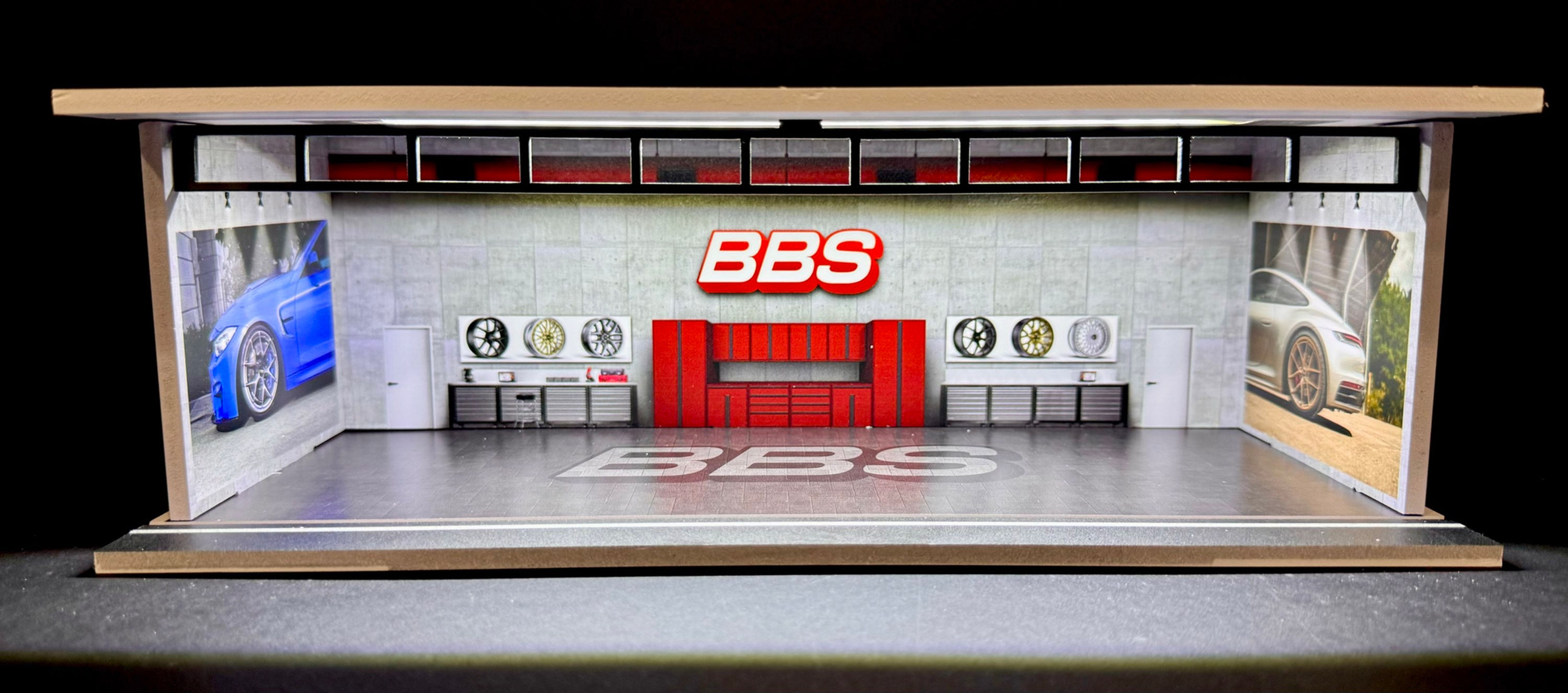 BBS Theme LED Diorama Display