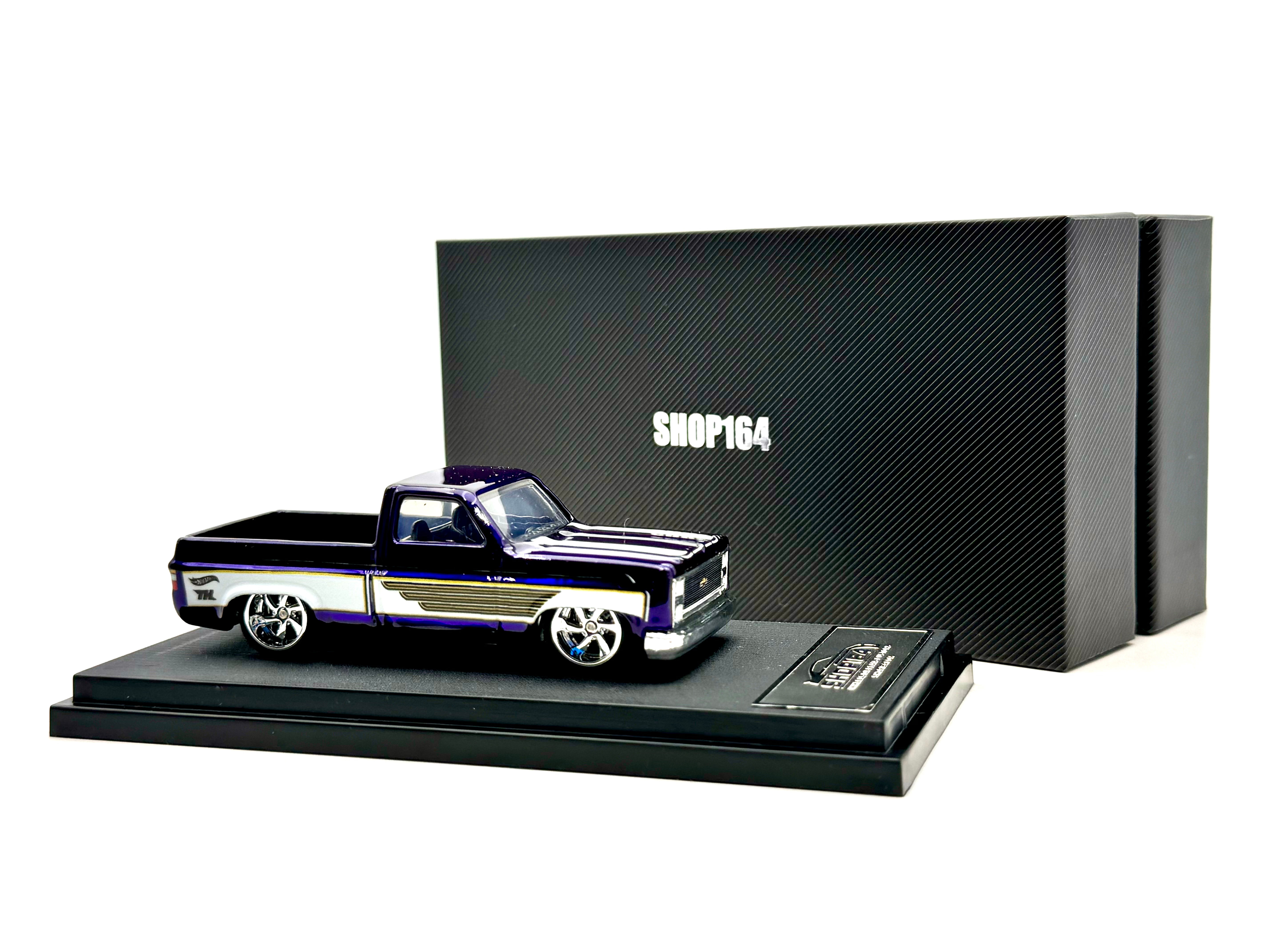 Legends Violet 83 Chevy Silverado Custom Hot Wheels