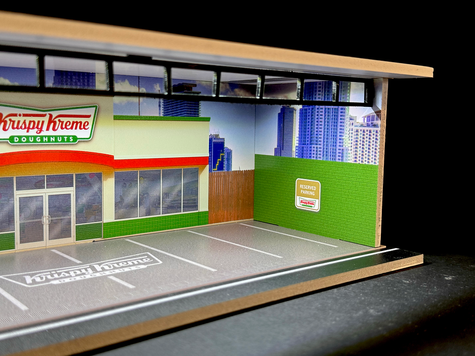 Thumbnail: Krispy Kreme Themed LED Diroama Display