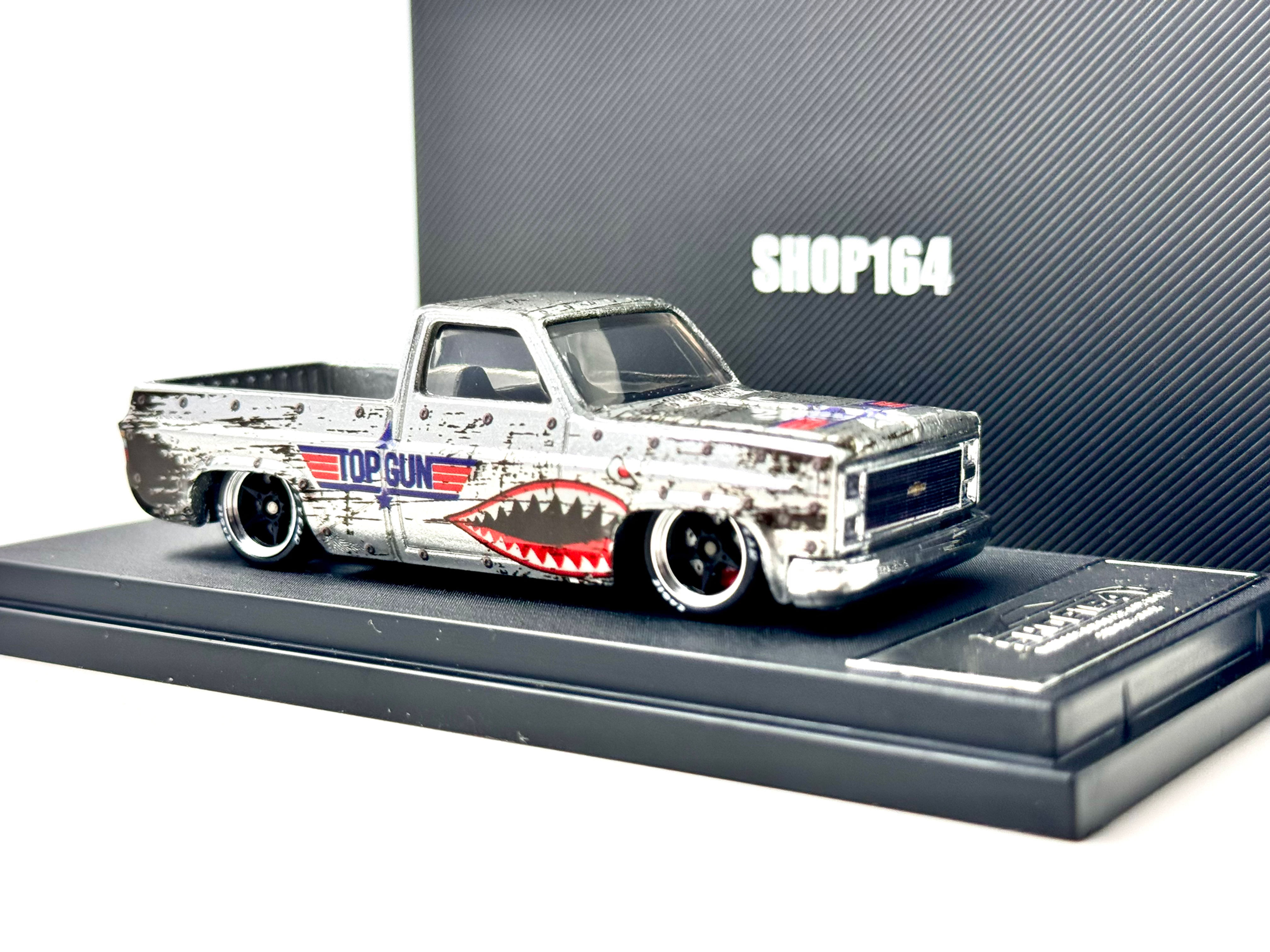 Top Gun Tribute 83 Chevy Silverado Custom Hot Wheels