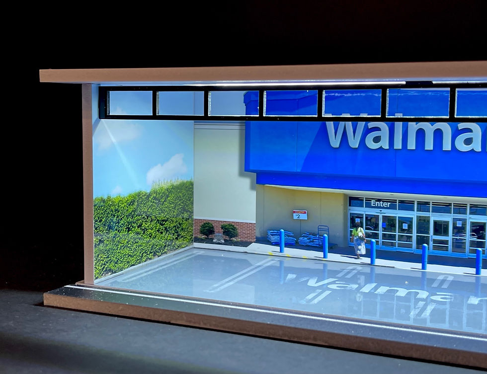 Thumbnail: Walmart Theme LED Diorama Display