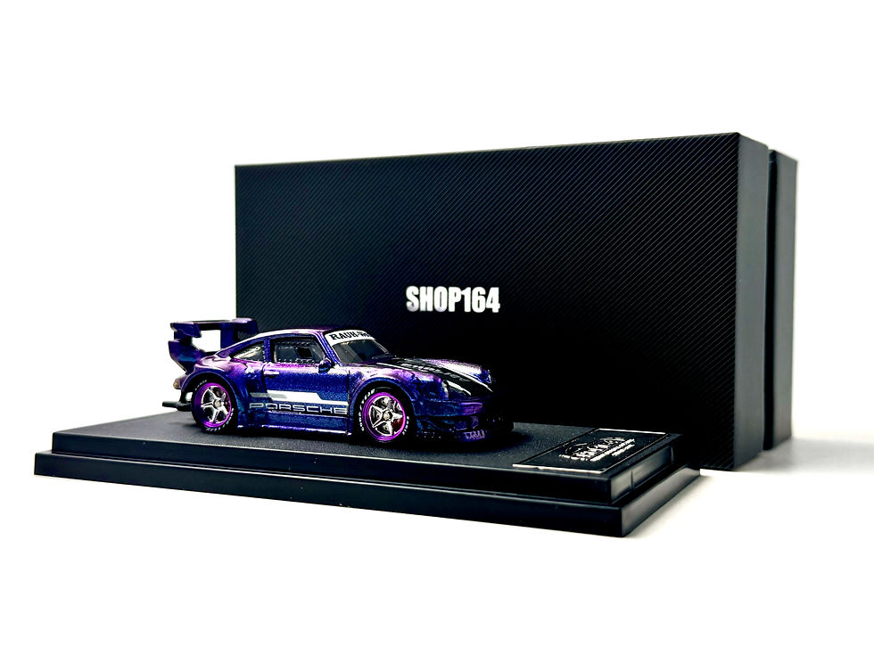 Thumbnail: Porsche RWB Custom Hot Wheels - Purple / Blue ColorShift + Alloys