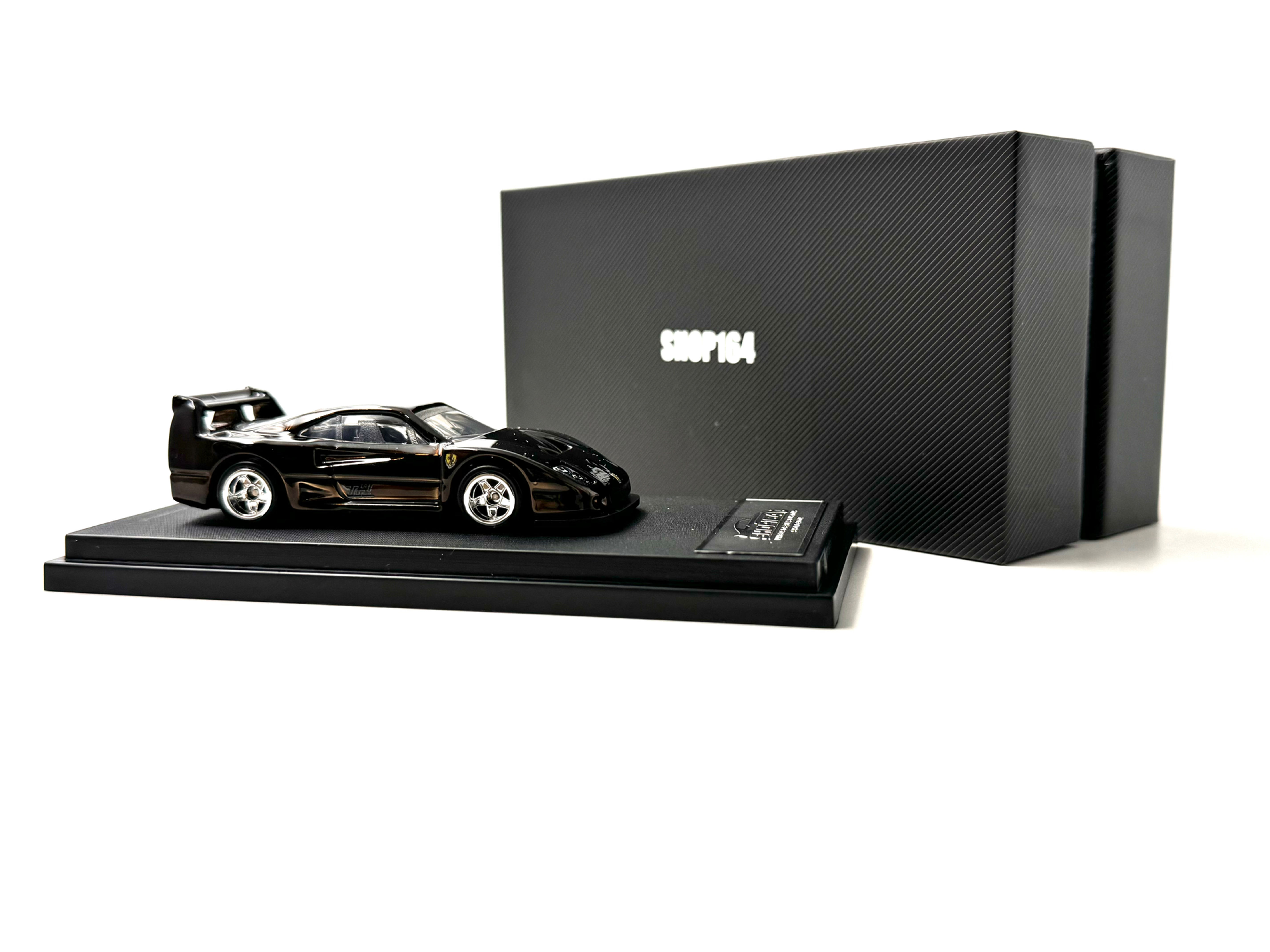 Vader Chrome STH Replica Ferrari F40 Custom Hot Wheels