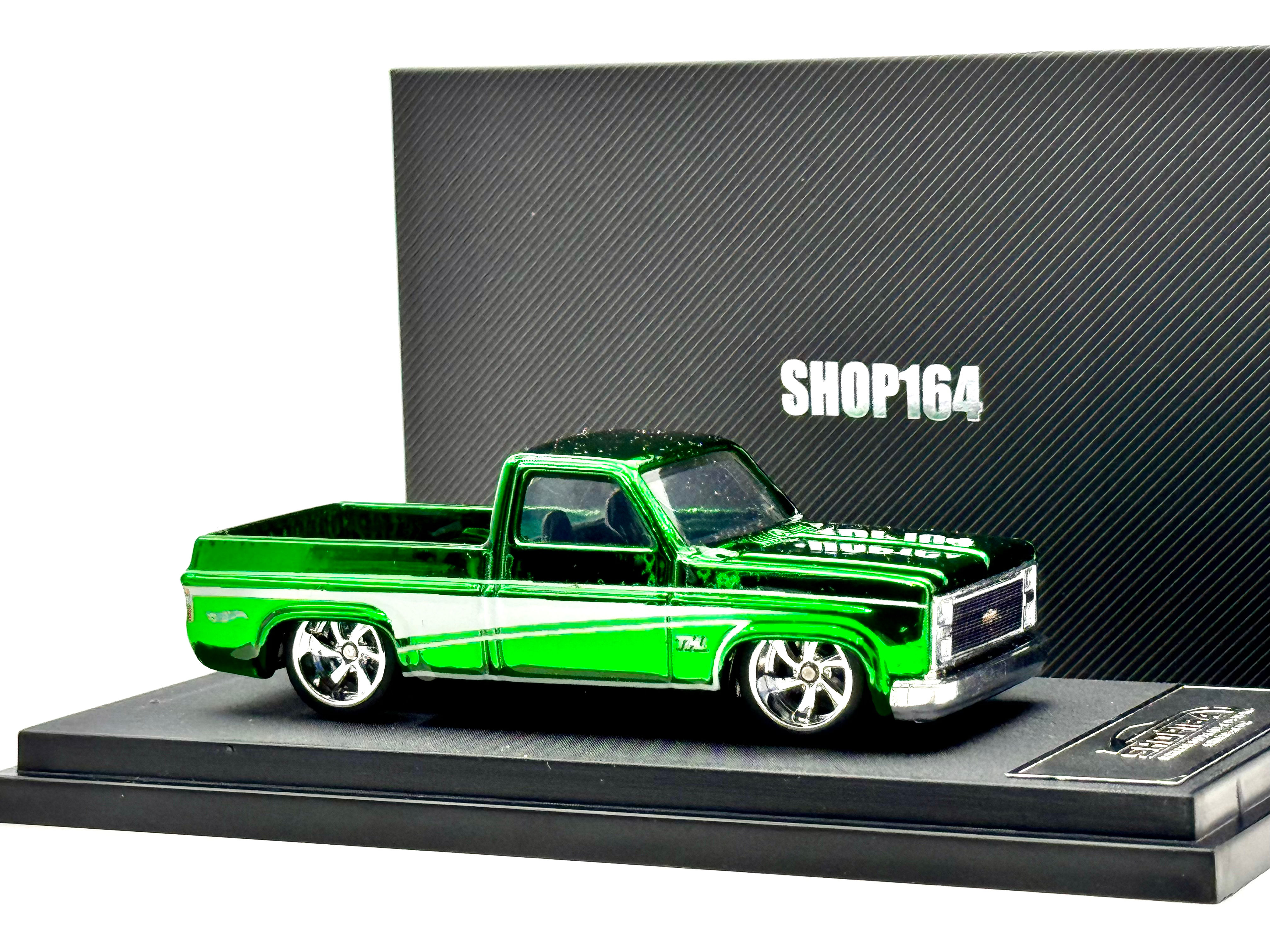 Emerald Green STH 83 Chevy Silverado Custom Hot Wheels
