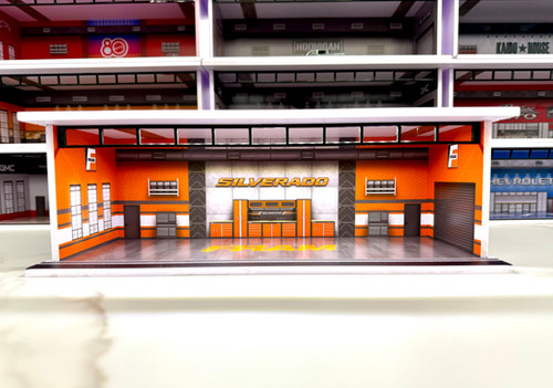 Orange Fram “83” Match Theme LED Diorama Display | Shop 164
