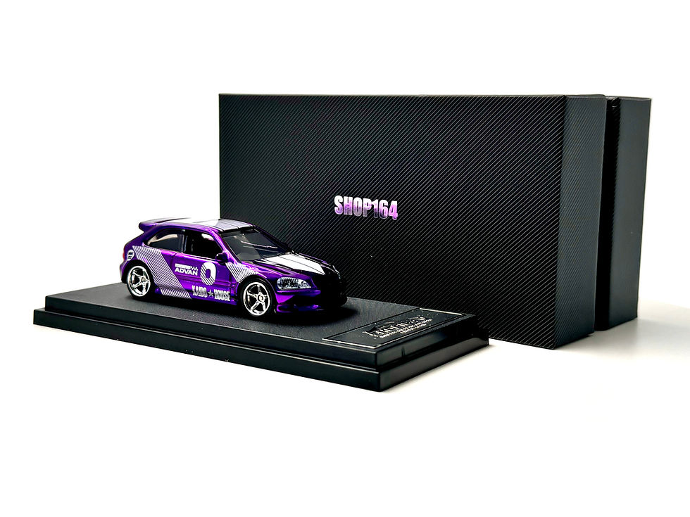 Thumbnail: Grape Kaido Tribute Honda Civic EK9 Custom Hot Wheels