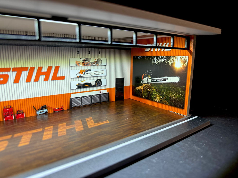 Thumbnail: Stihl Theme LED Diorama Display