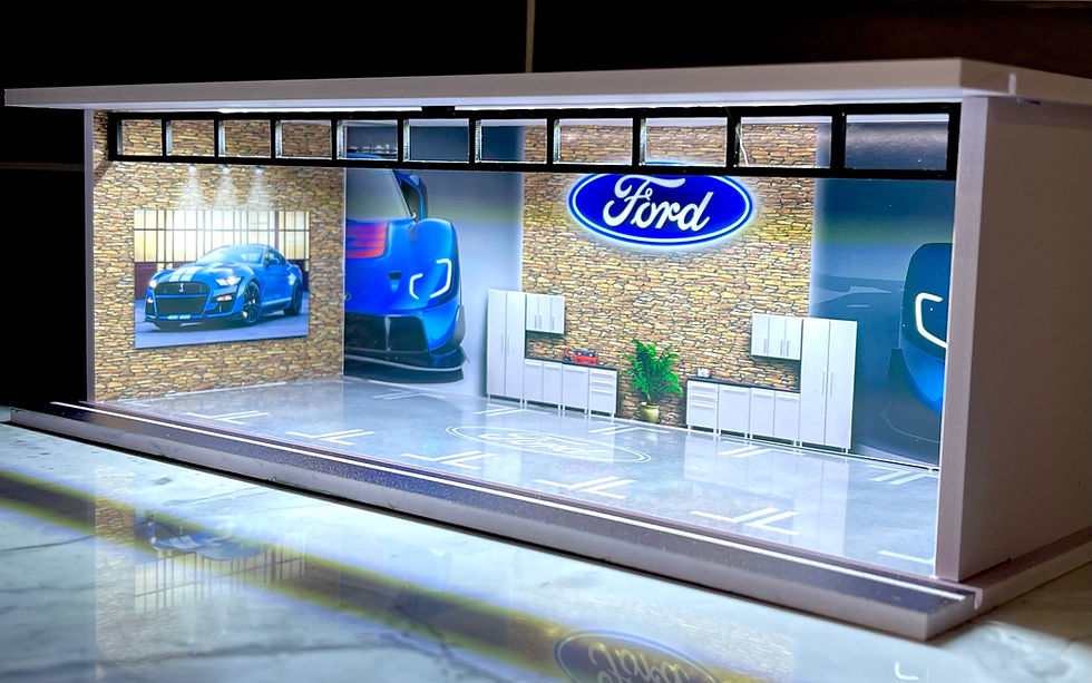 Thumbnail: Ford Interior Dealership Garage Theme LED Display