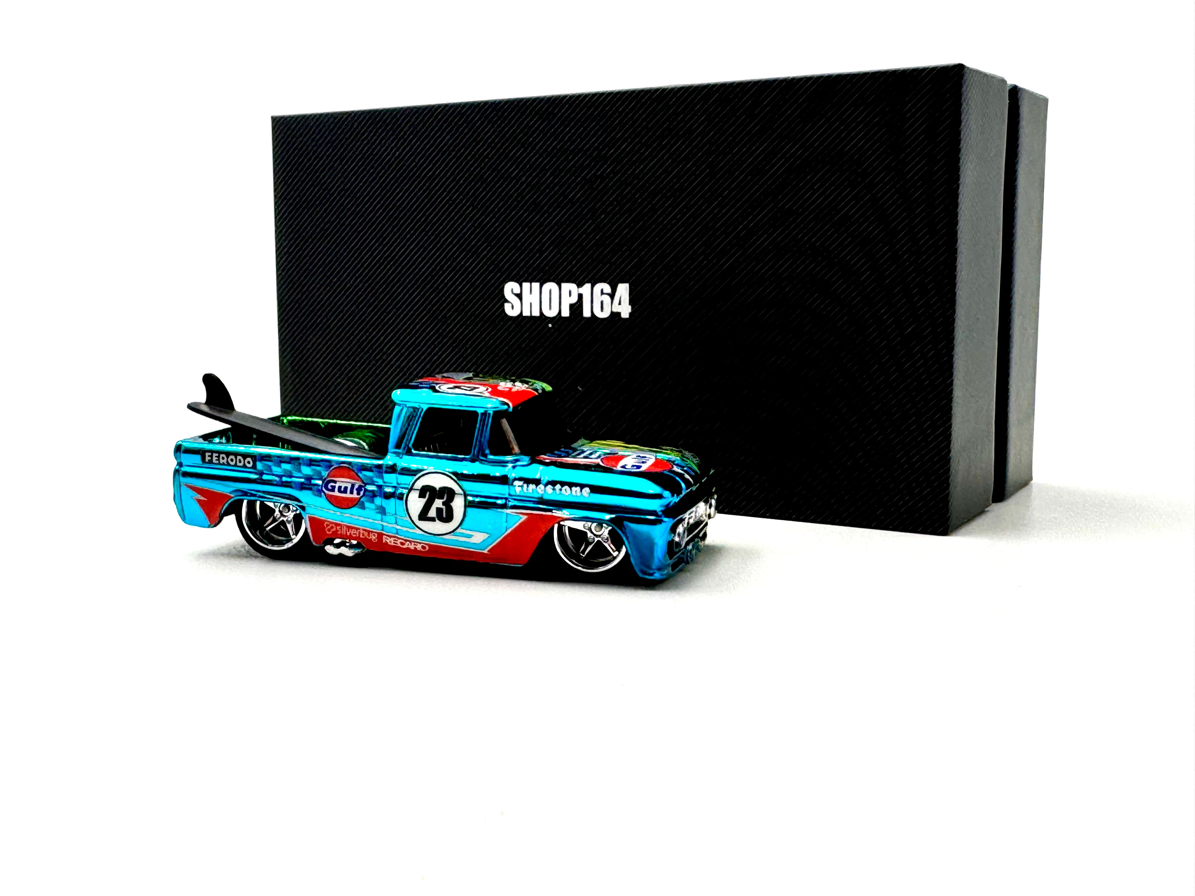 Gulf VS Monster 62 Chevy Custom Hot Wheels