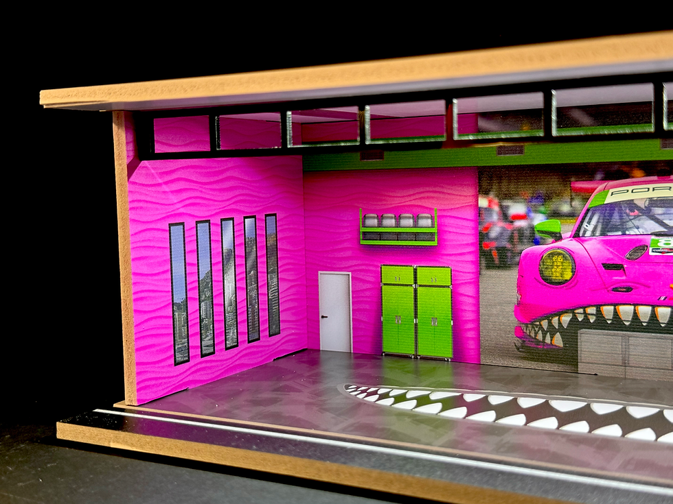 Thumbnail: Roxy Porsche V2 Themed LED Diroama Display