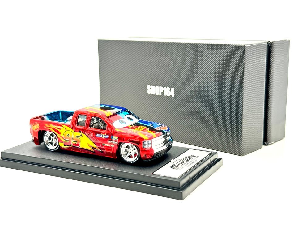 Thumbnail: Dinoco 95 McQueen Split Custom Hot Wheels - Part 3 Multiple Options 
