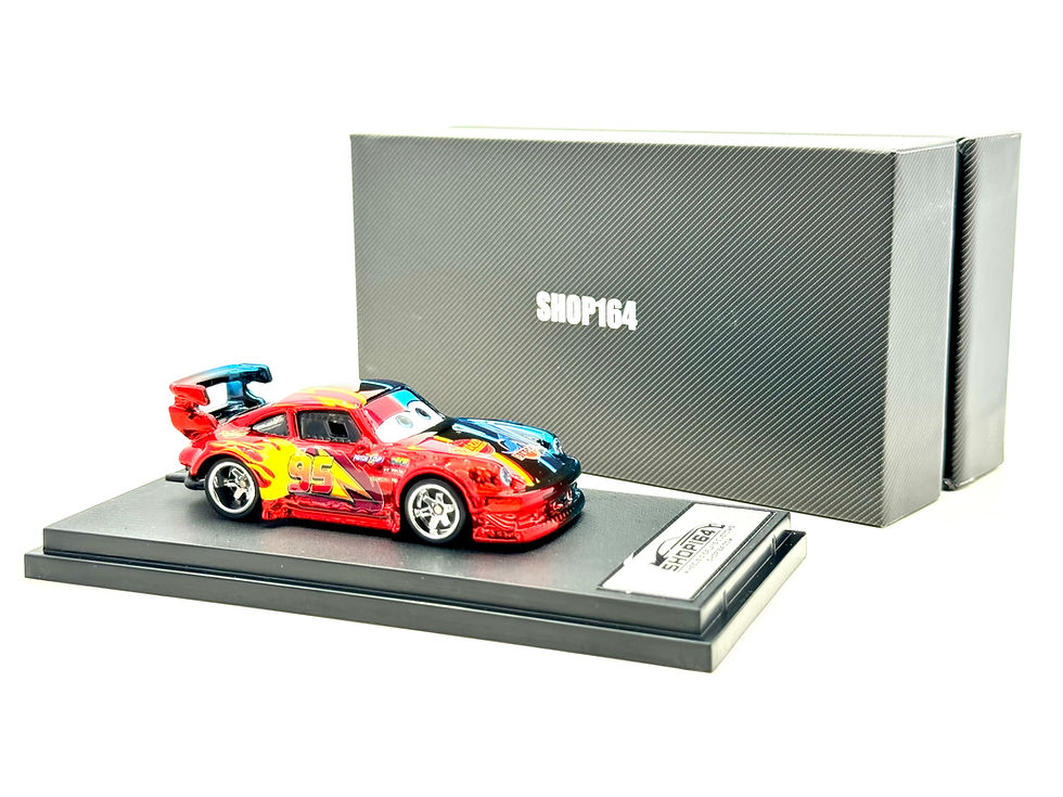 Thumbnail: Dinoco 95 McQueen Split Custom Hot Wheels - Part 2 Multiple Options 